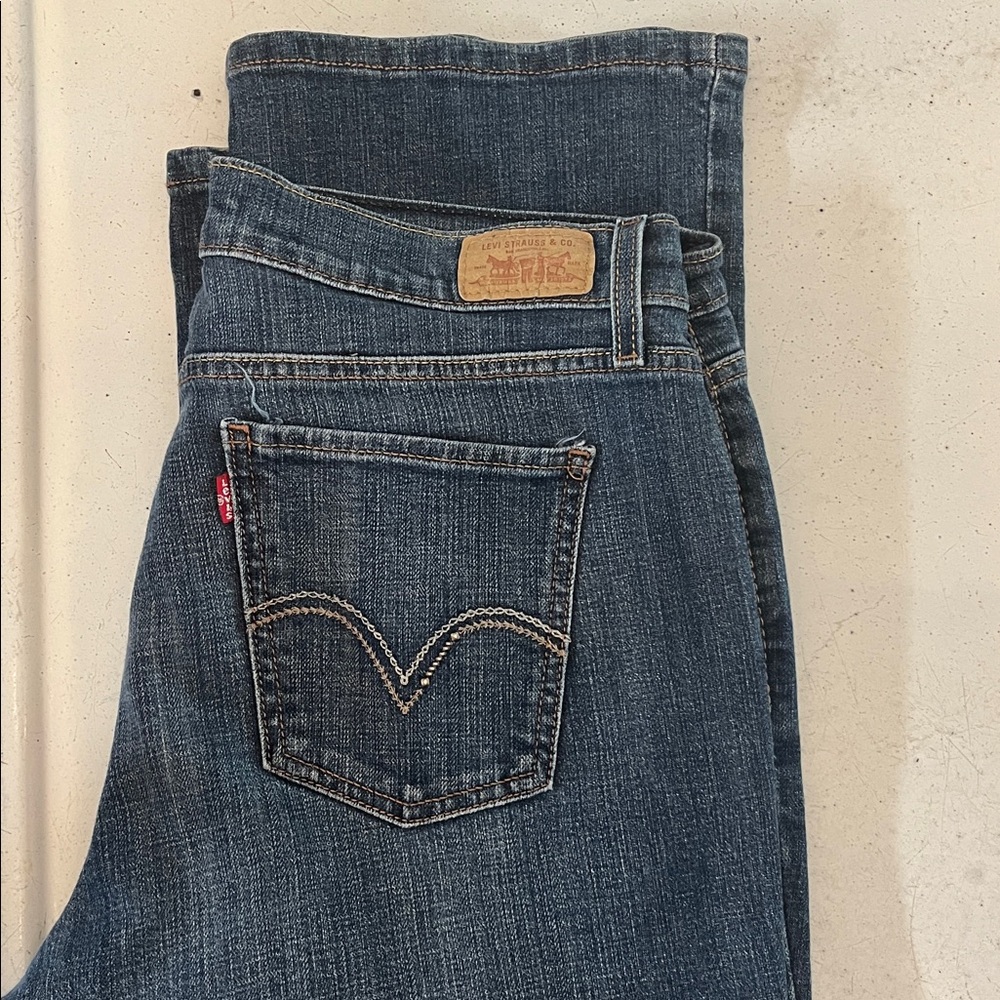 Levi's Women's Boot Cut Jeans - Dark Blue